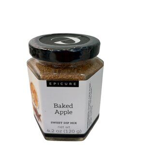 Epicure Baked Apple Sweet Dip Mix 4.2 Oz Jar